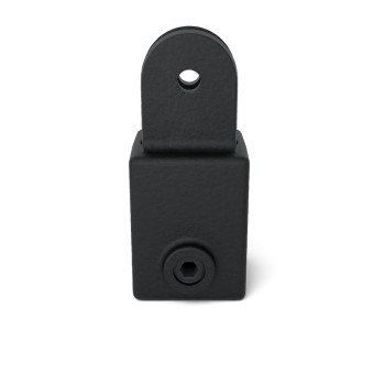 Female single socket Type 42S, 40 mm, Black (Klemp)