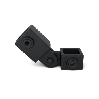 Single swivel Type 44S, 25 mm, Black (Klemp)
