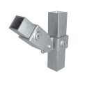 Enkele draaikoppeling Type 44S, 40 mm, Gegalvaniseerd (Klemp)