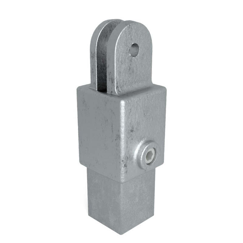 Female single socket Type 42S, 40 mm, Galvanized (Klemp) - Tubefittings Female single socket Type 42S, 40 mm, Galvanized (Klemp) - Tubefittings