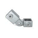 Enkele draaikoppeling Type 44S, 25 mm, Gegalvaniseerd (Klemp) Enkele draaikoppeling Type 44S, 25 mm, Gegalvaniseerd (Klemp)