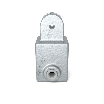 Female single socket Type 42S, 25 mm, Galvanized (Klemp)