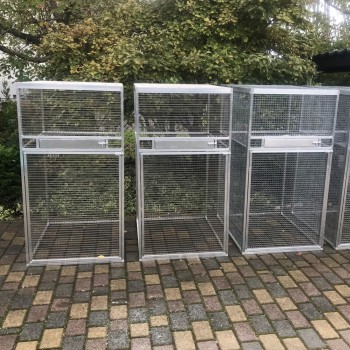 Modulare Alu-Voliere 80x100x150cm (Klemp)