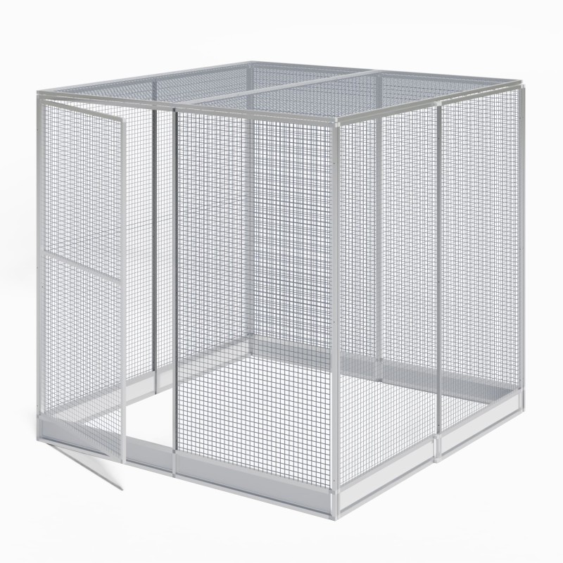 Voladera jaula para pajaros SafeFloor (Klemp) - Voliere para pájaros Voladera jaula para pajaros SafeFloor (Klemp) - Voliere para pájaros