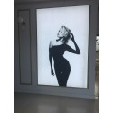 Cassonetto pubblicitario LED 60 mm (varie dimensioni) (Klemp)