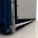 Struttura pubblicitaria per container CF22 (Klemp)