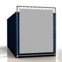 Werbe-Containerrahmen CF26 (Klemp) Werbe-Containerrahmen CF26 (Klemp)
