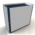 Werbe-Containerrahmen 360° CF29 (Klemp) Werbe-Containerrahmen 360° CF29 (Klemp)