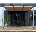 Pérgola de madera adosada recta (Klemp)
