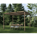 Pergola autoportante con tetto spiovente 10° (Klemp) Pergola autoportante con tetto spiovente 10° (Klemp)