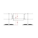 Galvanized self closing gate SGEUGV2 (Kee Safety) Galvanized self closing gate SGEUGV2 (Kee Safety)