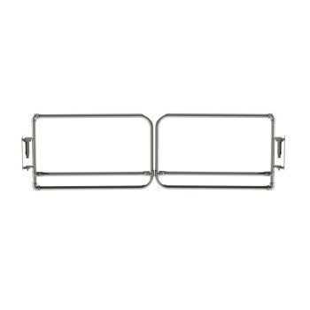 Galvanized double leaf gate SGEUDP2GV (Kee Safety)