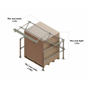 Painted pallet gate type A SGPGTYAPC (Kee Safety) Painted pallet gate type A SGPGTYAPC (Kee Safety)