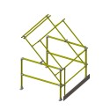 Gelakte pallet poort type A SGPGTYAPC (Kee Safety) Gelakte pallet poort type A SGPGTYAPC (Kee Safety)