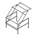 Puerta de palet galvanizada tipo A SGPGTYAGV (Kee Safety) Puerta de palet galvanizada tipo A SGPGTYAGV (Kee Safety)