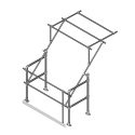 Verzinktes Paletten Tor Typ B SGPGTYBGV (Kee Safety) Verzinktes Paletten Tor Typ B SGPGTYBGV (Kee Safety)