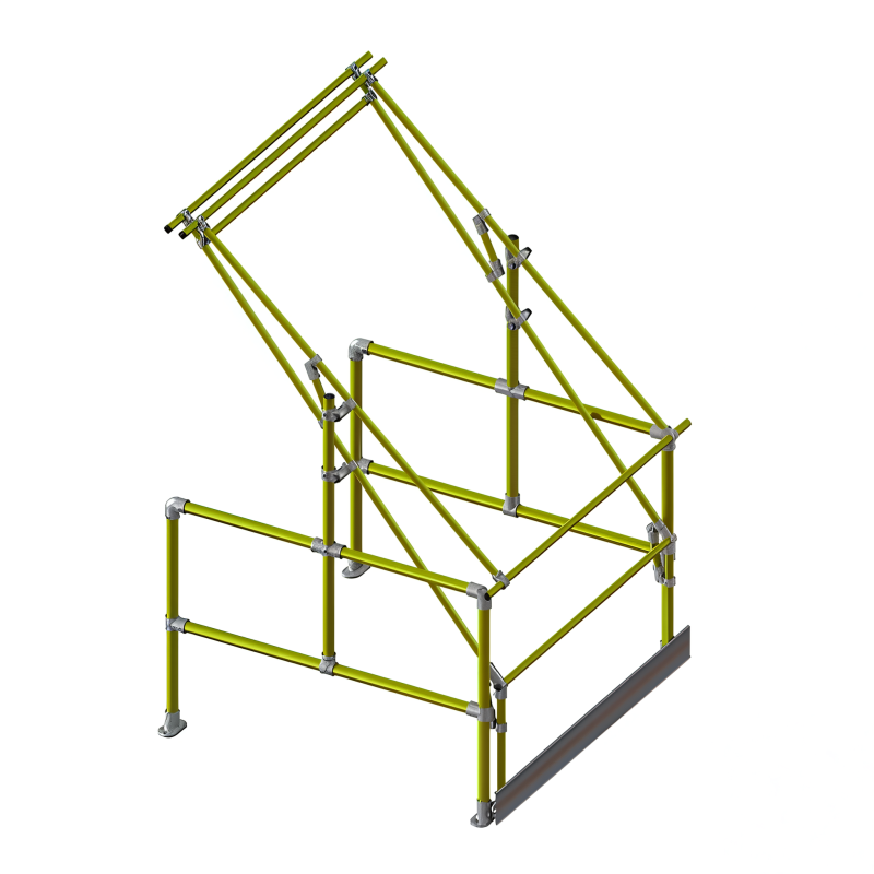 Lakierowana bramka paletowa typ C SGPGTYCPC (Kee Safety) - Bramka paletowa wychylne na antresole Lakierowana bramka paletowa typ C SGPGTYCPC (Kee Safety) - Bramka paletowa wychylne na antresole