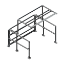 Aluminiowa bramka paletowa typ D SGPGTYDAL (Kee Safety) Aluminiowa bramka paletowa typ D SGPGTYDAL (Kee Safety)