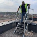 Plateforme d'accès pour toitures en béton (Kee Safety) Plateforme d'accès pour toitures en béton (Kee Safety)