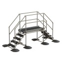Piattaforma di accesso per coperture in membrana/asfalto/PVC (Kee Safety) Piattaforma di accesso per coperture in membrana/asfalto/PVC (Kee Safety)