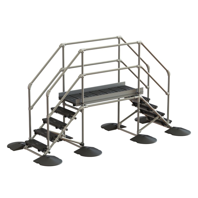 Piattaforma di accesso per coperture in membrana/asfalto/PVC (Kee Safety) - Botola da tetto per accesso Piattaforma di accesso per coperture in membrana/asfalto/PVC (Kee Safety) - Botola da tetto per accesso