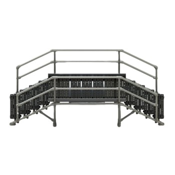Roof access platform for concrete roofs (Kee Safety)