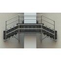 Roof access platform for concrete roofs (Kee Safety) Roof access platform for concrete roofs (Kee Safety)