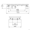 Mini plateforme de passage autoportante avec dégagement de 160 mm (Kee Safety) Mini plateforme de passage autoportante avec dégagement de 160 mm (Kee Safety)