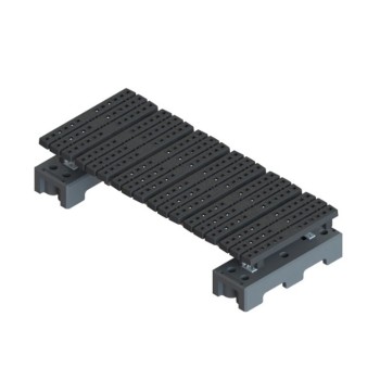 Mini freestanding crossover platform with 160 mm clearance (Kee Safety)