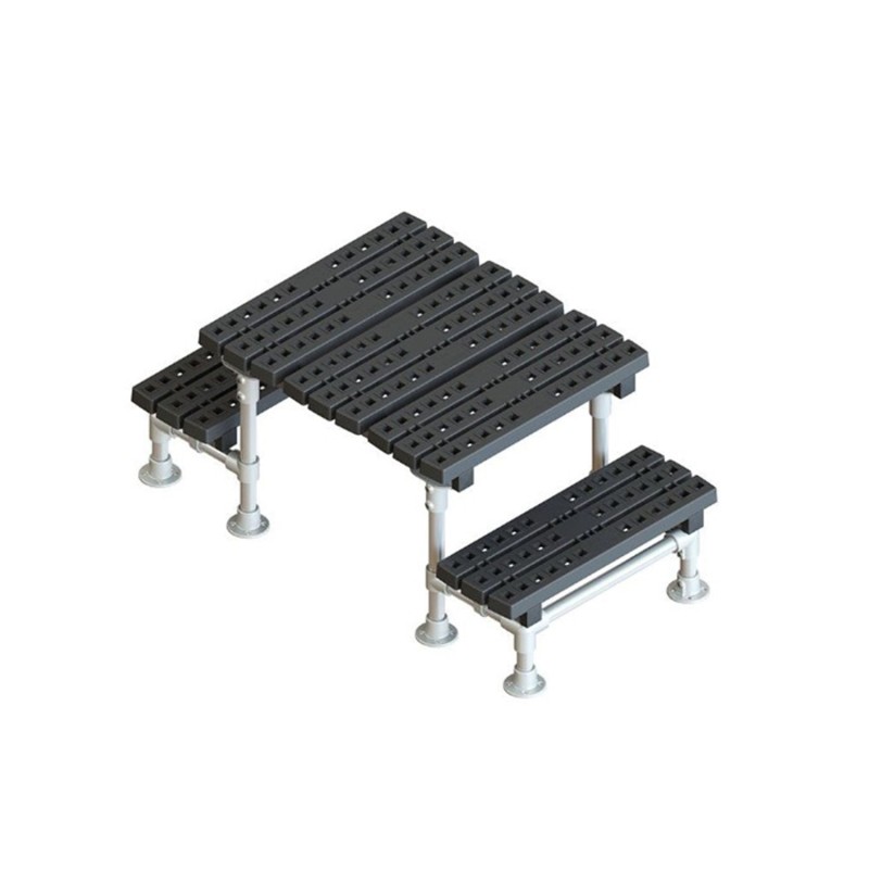 Mini crossover platform with 400 mm clearance (Kee Safety) - Roof access Mini crossover platform with 400 mm clearance (Kee Safety) - Roof access