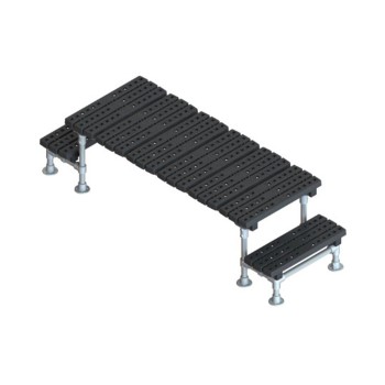 Mini Scala di accesso del tetto con passaggio di 380 mm (Kee Safety)