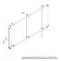 Low freestanding advertising structure (Klemp) Low freestanding advertising structure (Klemp)