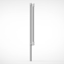 Low freestanding advertising structure (Klemp) Low freestanding advertising structure (Klemp)