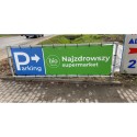 Low freestanding advertising structure (Klemp) Low freestanding advertising structure (Klemp)
