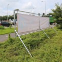 Vrijstaande Banner Aluminium Spannende Frame (Klemp) Vrijstaande Banner Aluminium Spannende Frame (Klemp)