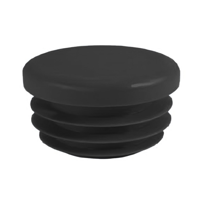 Zaślepka plastikowa okrągła 40 mm - Czarny (Klemp) - Łączniki plastikowe do profili okrągłych Zaślepka plastikowa okrągła 40 mm - Czarny (Klemp) - Łączniki plastikowe do profili okrągłych