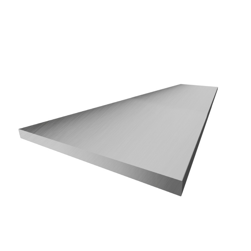 Profil płaski aluminiowy - 50x2x2 mm - surowy - 200 cm (Klemp) - Rury Profil płaski aluminiowy - 50x2x2 mm - surowy - 200 cm (Klemp) - Rury
