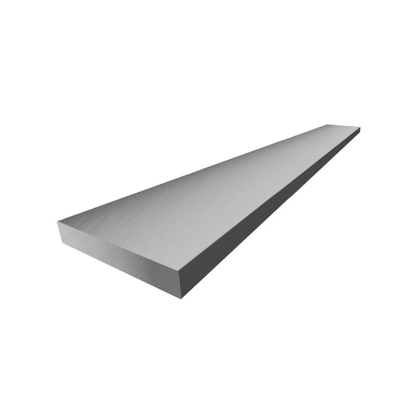 Flaches Aluminiumprofil – 20x2x2 mm - roh - 200 cm (Klemp) - Rohre Flaches Aluminiumprofil – 20x2x2 mm - roh - 200 cm (Klemp) - Rohre