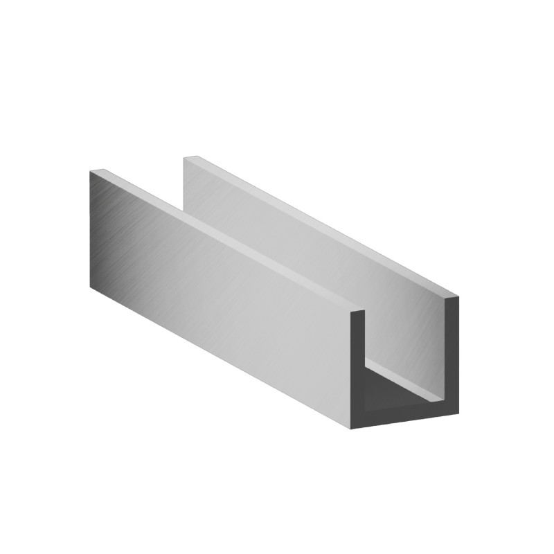 Aluminiumschiene – 15x15x2 mm - roh - 200 cm (Klemp) - Rohre Aluminiumschiene – 15x15x2 mm - roh - 200 cm (Klemp) - Rohre