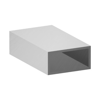 Profilé aluminium rectangulaire – 40x20x2 mm - brut - 200 cm (Klemp)