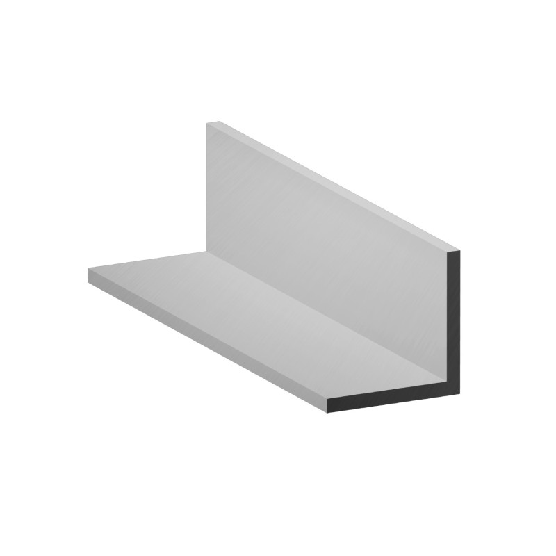 Aluminiumwinkel – 20x20x2 mm - roh - 200 cm (Klemp) - Rohre Aluminiumwinkel – 20x20x2 mm - roh - 200 cm (Klemp) - Rohre