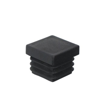 Tapón de plástico 30x30x3 mm – negro (Klemp)