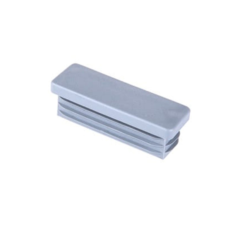 Tappo in plastica 60x20x1,5-3 mm - grigio (Klemp) - Giunti in plastica per profili rettangolari Tappo in plastica 60x20x1,5-3 mm - grigio (Klemp) - Giunti in plastica per profili rettangolari