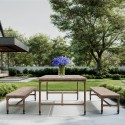 Table de jardin Berlin - Marron Vintage (Klemp) Table de jardin Berlin - Marron Vintage (Klemp)