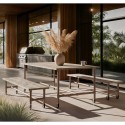 Garden Table Paris - Vintage Brown (Klemp) Garden Table Paris - Vintage Brown (Klemp)