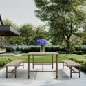 Mesa de jardín Paris - Marrón Vintage (Klemp) Mesa de jardín Paris - Marrón Vintage (Klemp)