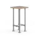 Table de bar Roma - Argent (Klemp) Table de bar Roma - Argent (Klemp)