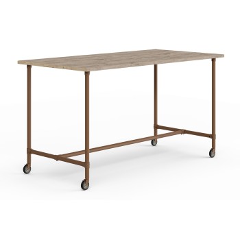 Mesa de bar Paris - Marrón Vintage (Klemp)