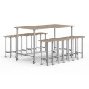 Bartafel Paris - Zilver (Klemp) Bartafel Paris - Zilver (Klemp)