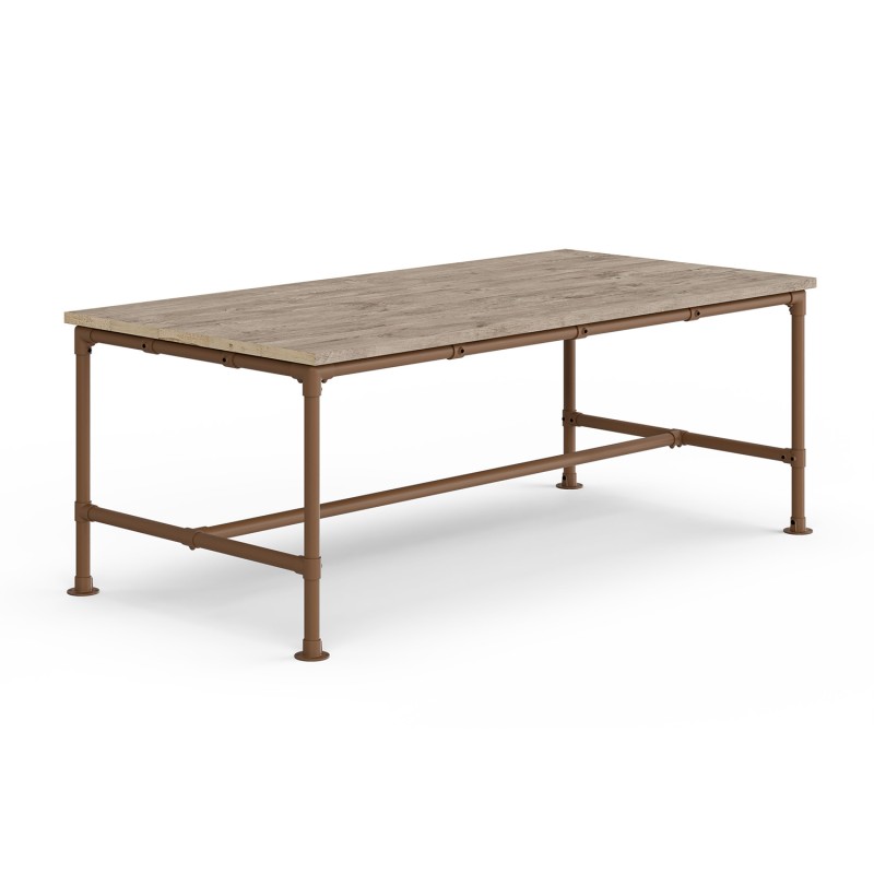 Garden Table Madrid - Vintage Brown (Klemp) - Garden furniture Garden Table Madrid - Vintage Brown (Klemp) - Garden furniture